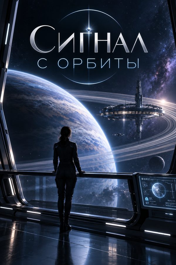 Cover “Сигнал с орбиты” (Signal from Orbit), created in AI Studio