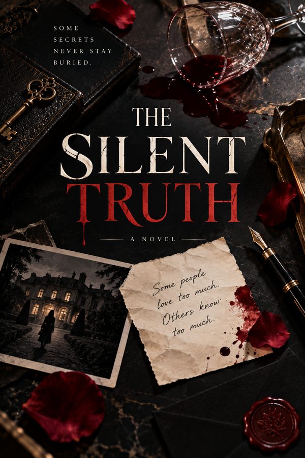 Cover “The Silent Truth”, created in AI Studio